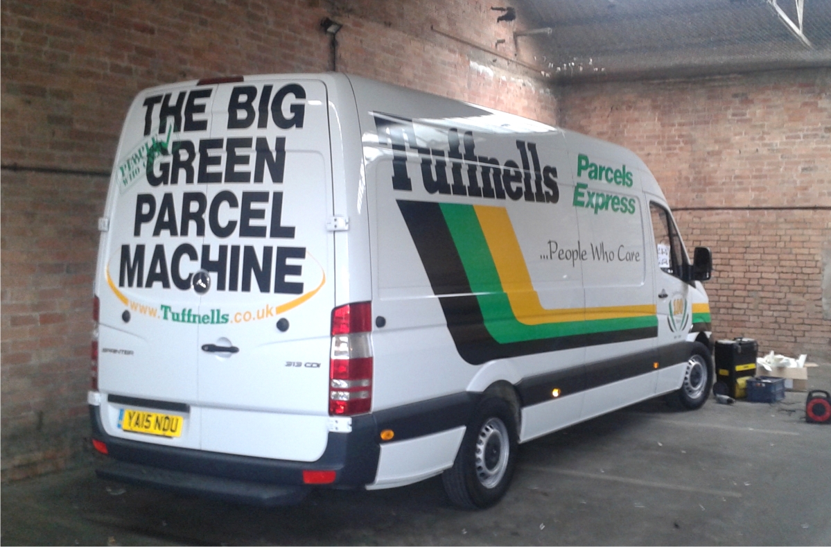 Tuffnels vehicle graphics