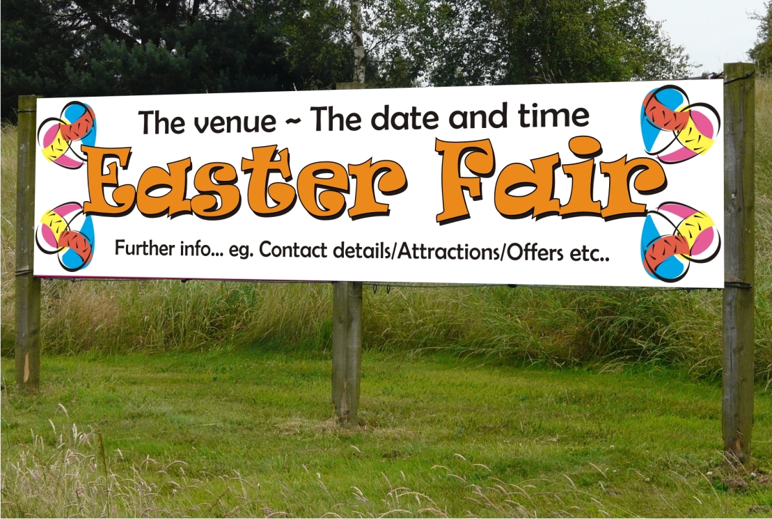 Easter Fair Banner