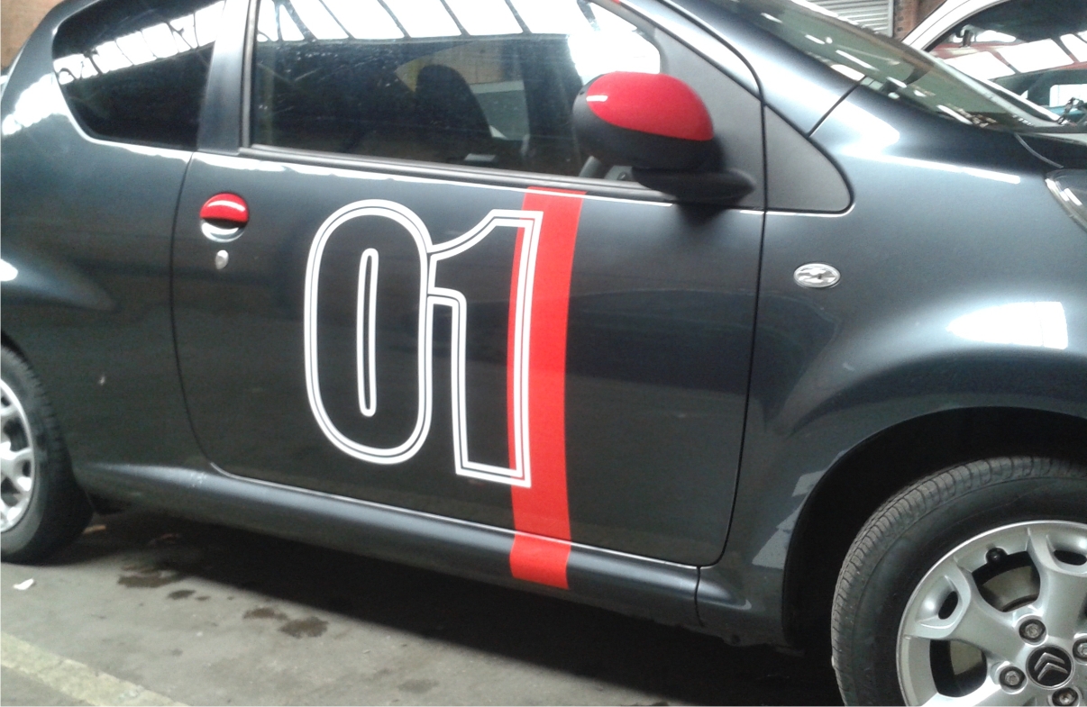 Graphics applied to Citreon by M Signs