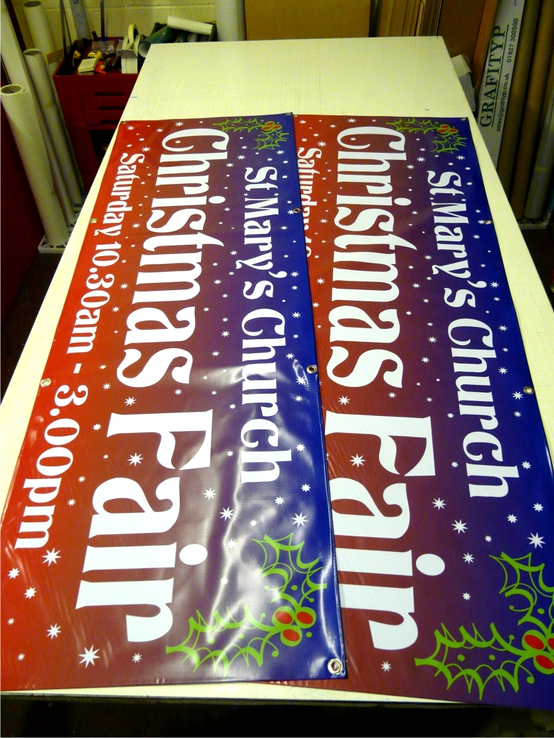 Christmas Fair Banner