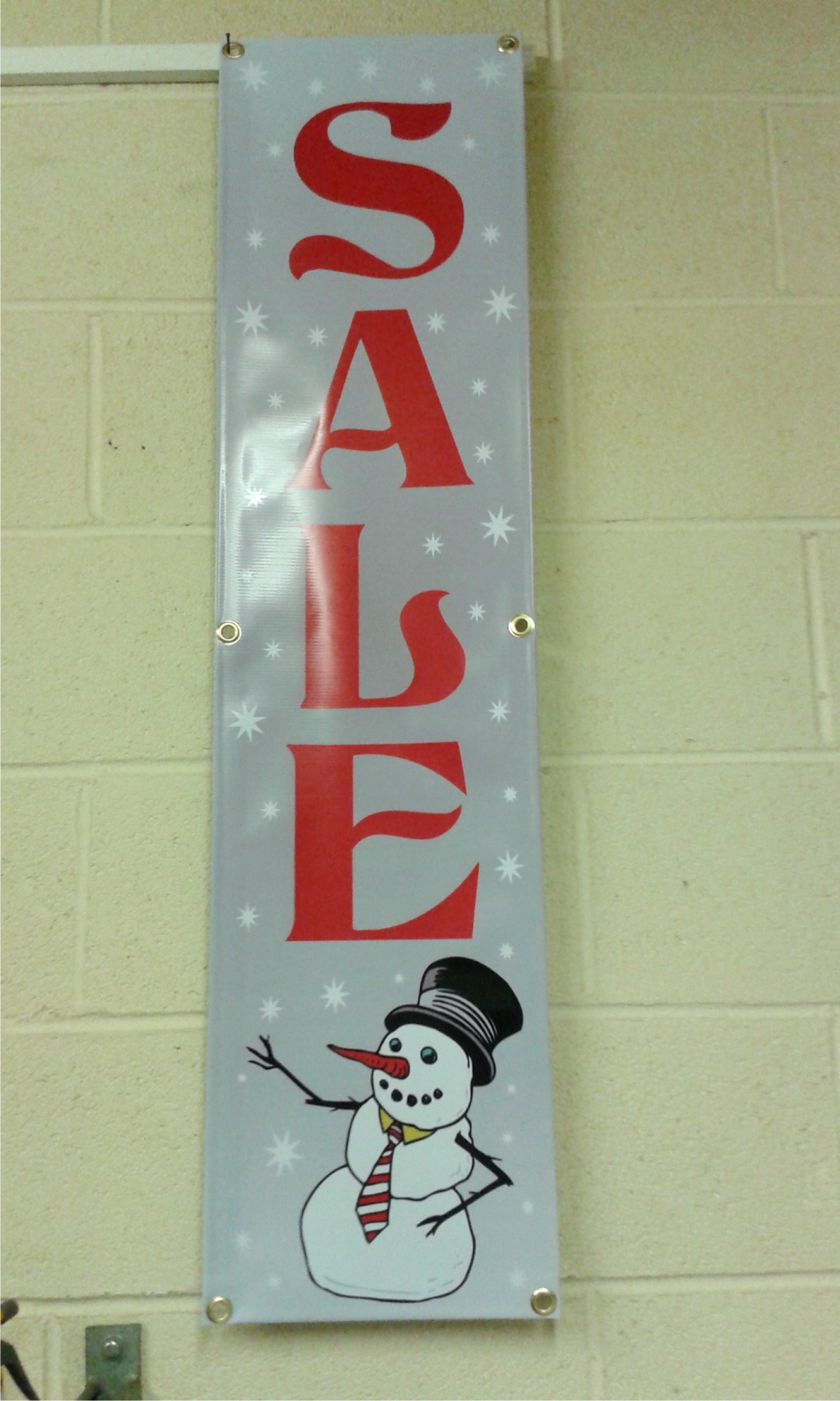 Xmas sale banner vertical