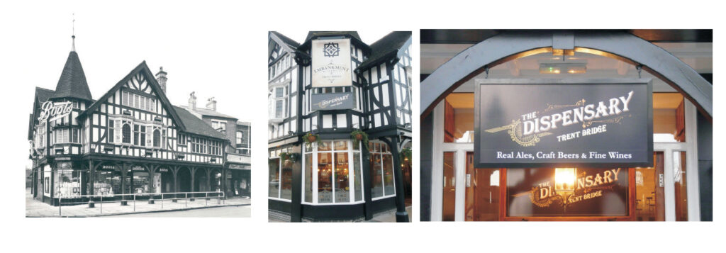 Signage at The Embankment pub by M-Signs